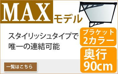 MAXモデルのひさし
