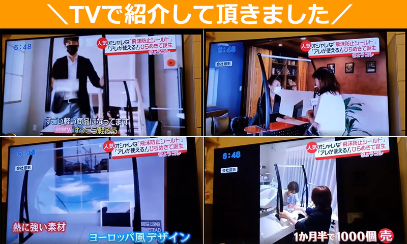 テレビで紹介